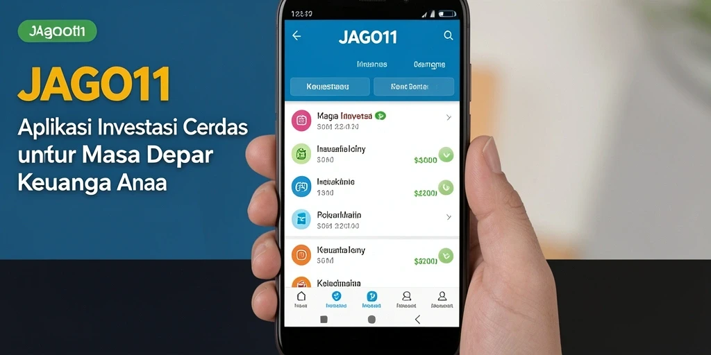 Antarmuka JAGO11 yang modern dan informatif untuk pengelolaan investasi.